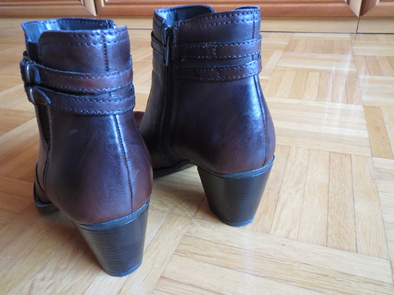 Stiefeletten, Gr.37, braun