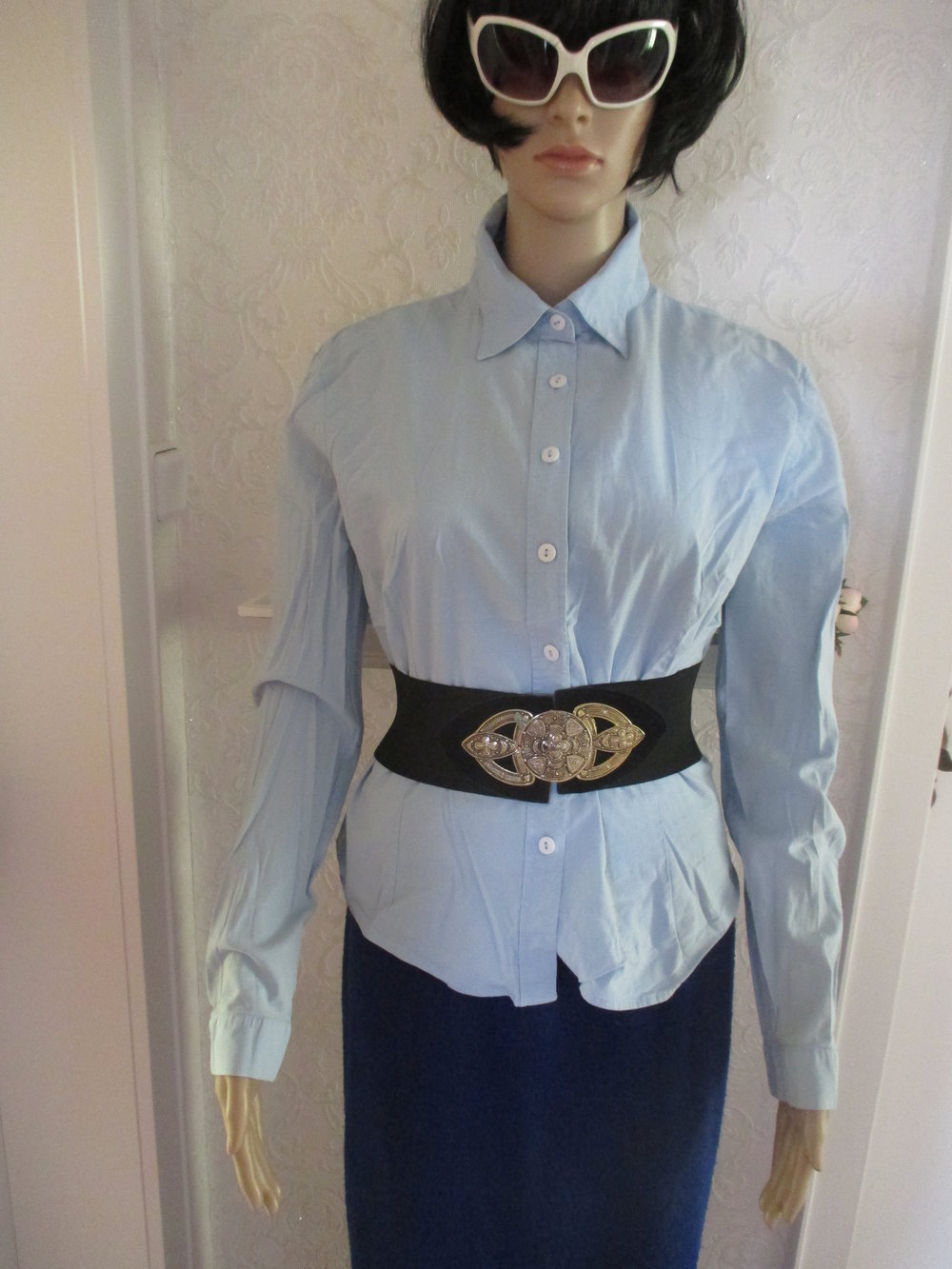 NEU Klassische Business Hemd- Bluse 