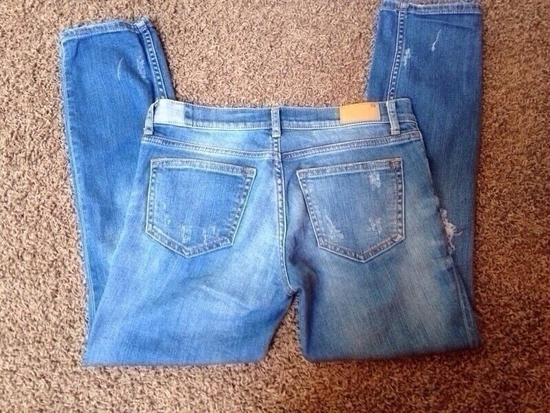 Zara Boyfriend destroyed Jeans