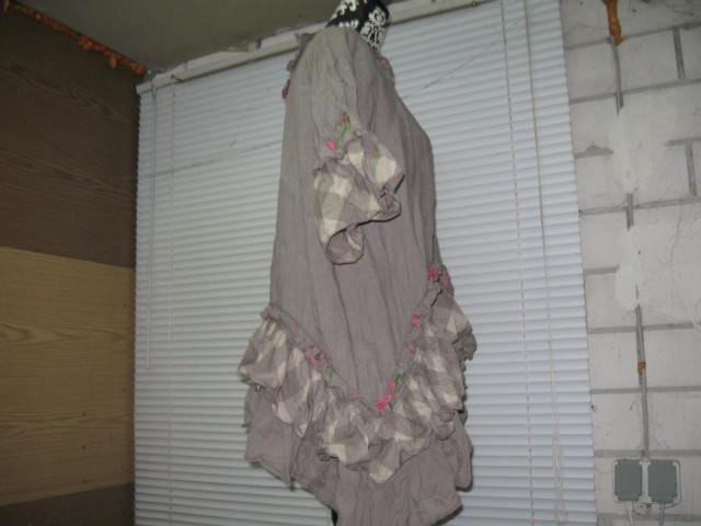 *** Tunika ~ Volant ~ Rüschen ~ Leinen ~ Lagenlook ***