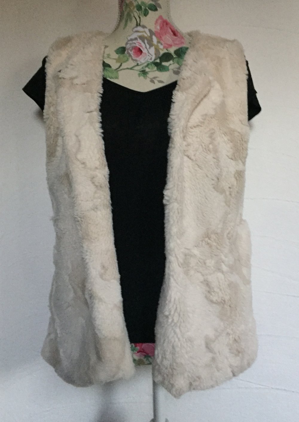 Kunstfell-Weste