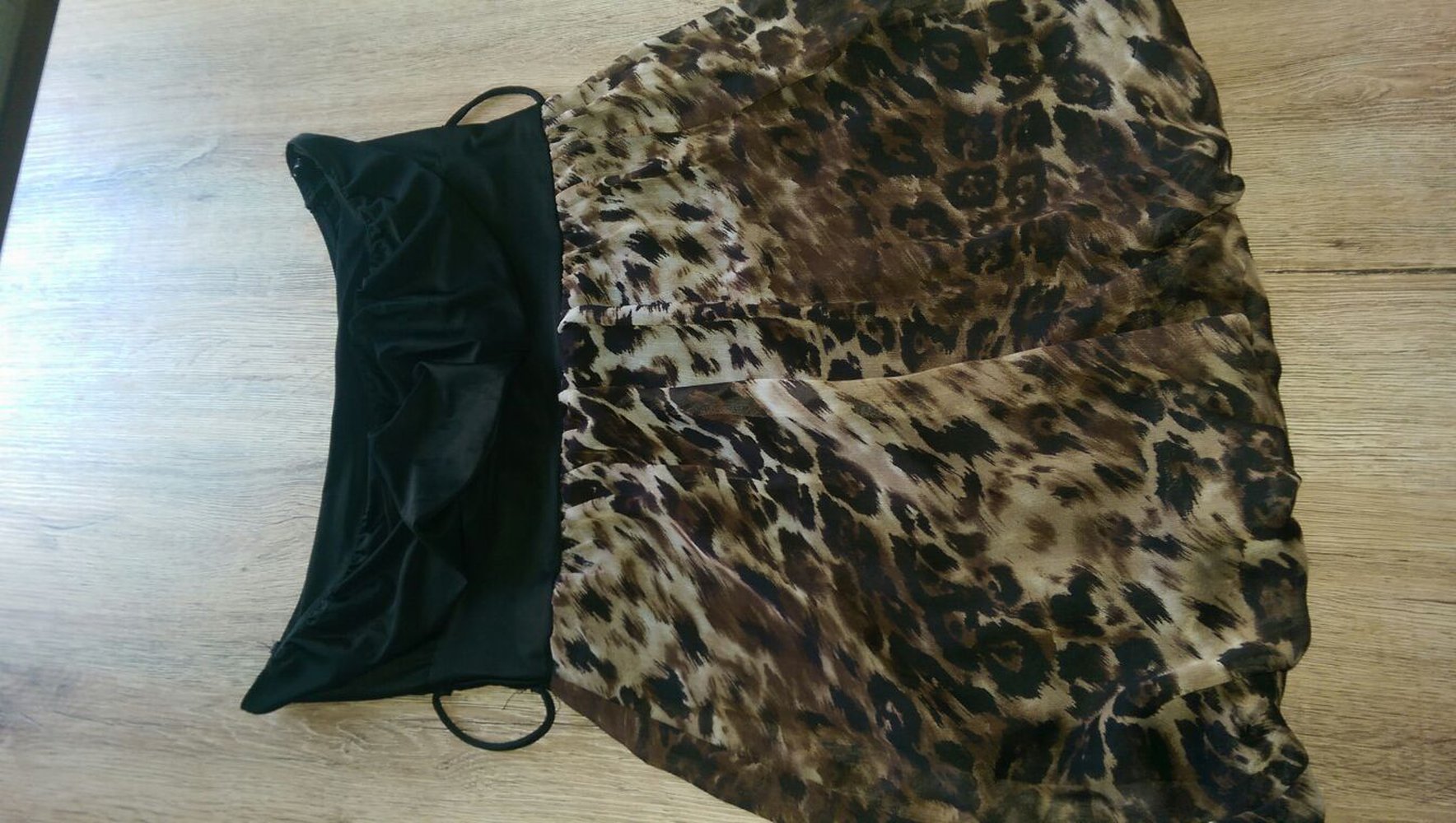 partyshirt, leoprint, JaniferTaylor, Gr. 38, Punk, Emo, m. Gürtel