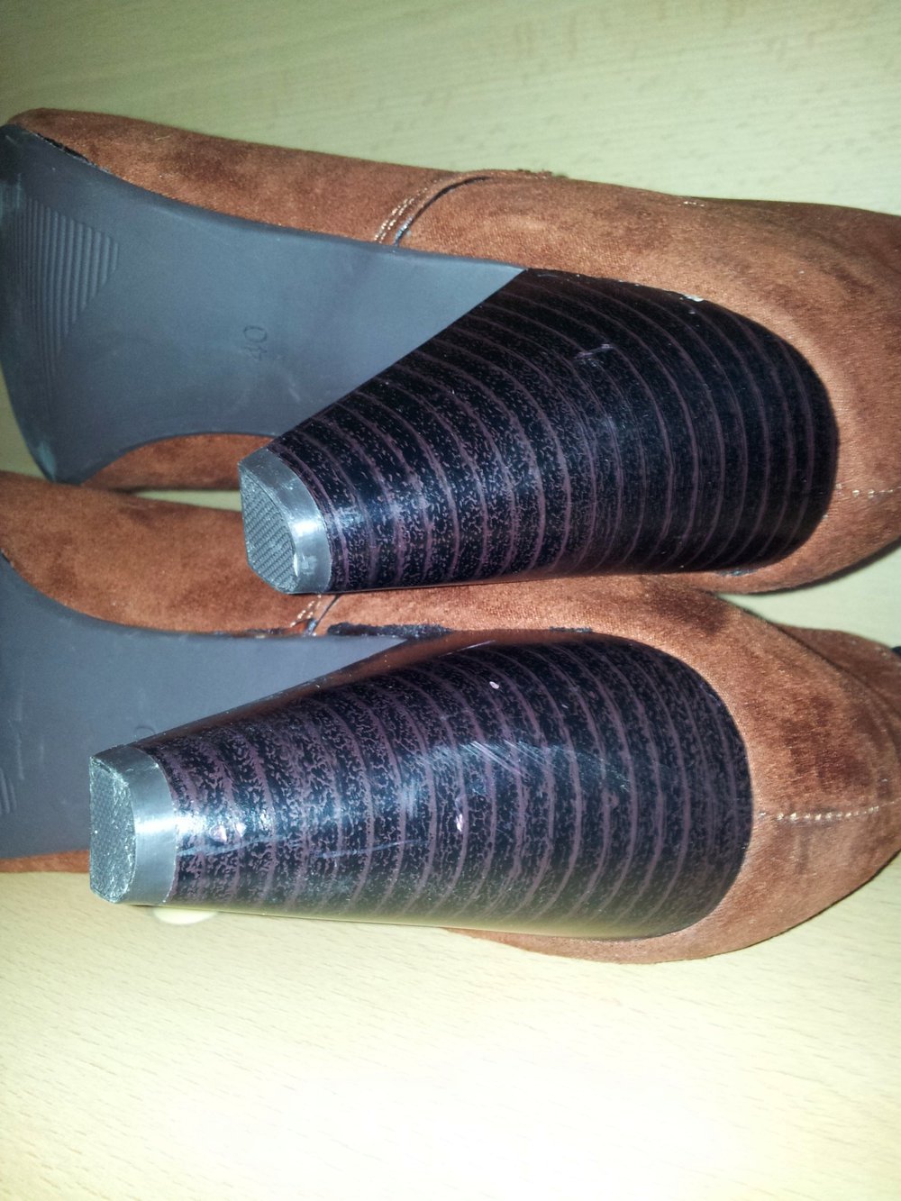 h&m stiefeletten braun