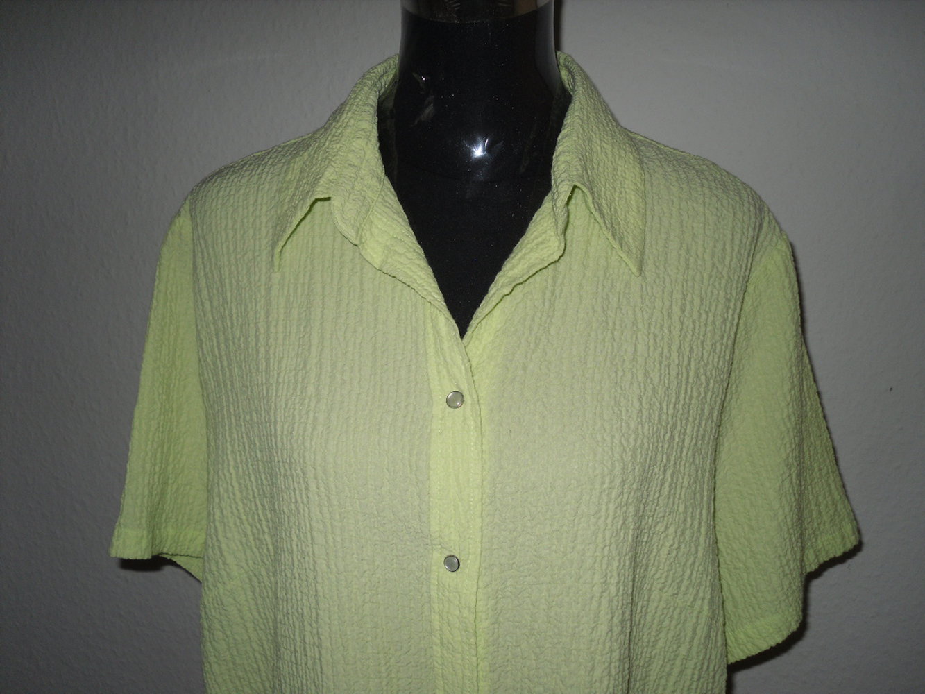 BIG CHIC Damen stretch BLUSE Hemdbluse Gr. 46 48 XL Top Zustand wNeu