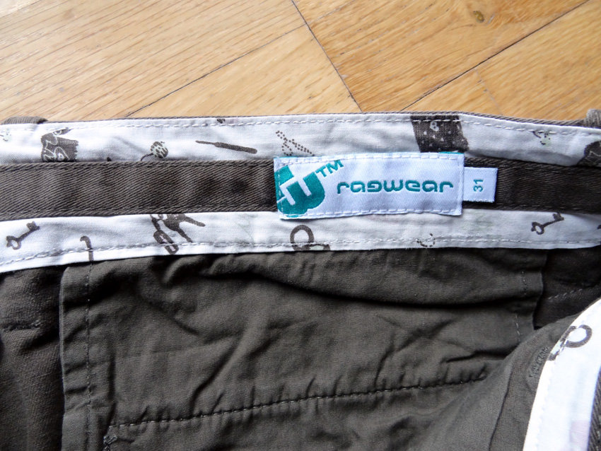 Ragwear Chino Gr. 38 W 31 / 30 L 30 braun khaki