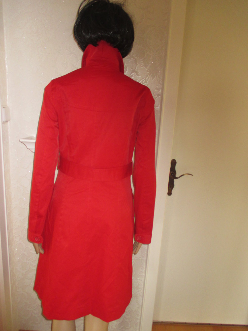 NEU * Übergangs * Sommer * Trench Coat * Mantel * Long Jacke 