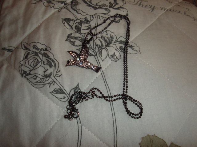 Six Friedenstaube Taube mit Strass