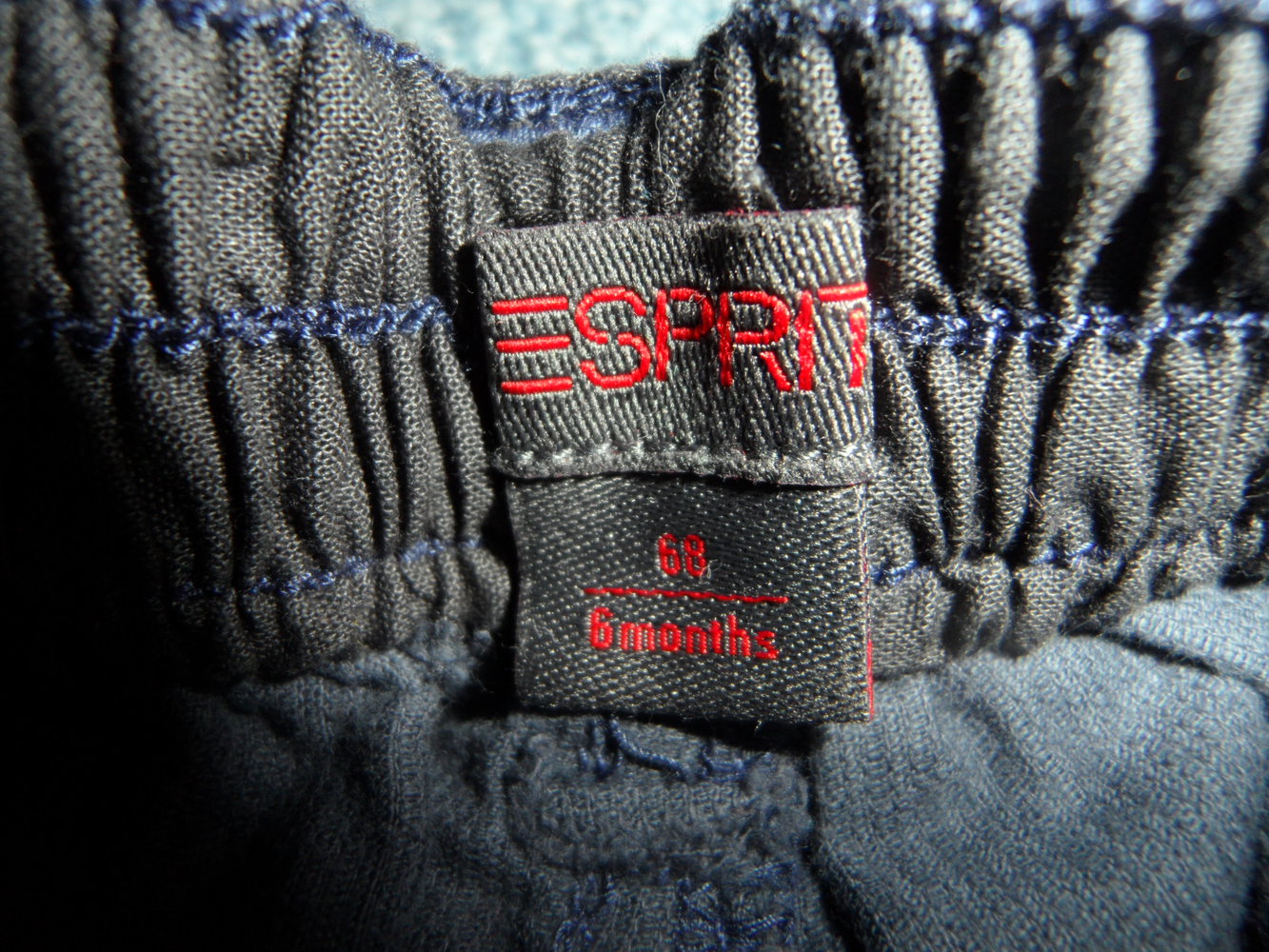 Esprit schöne dünne Cordhose dunkelblau