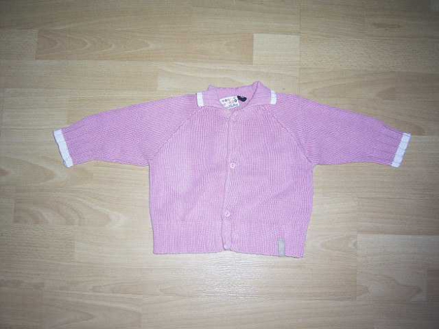 Strickjacke von Villa Happ, rosa, Gr. 80