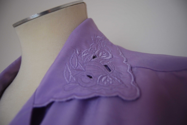 Vintage  True Lila Bluse Trendi