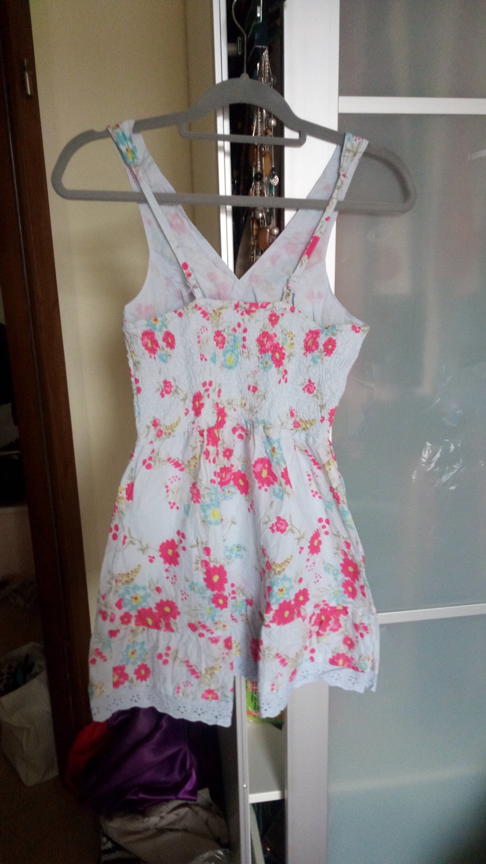 *NEU* sommerliches Kleid Trägerkleid von AJC mit Blumenprint in XS / 34