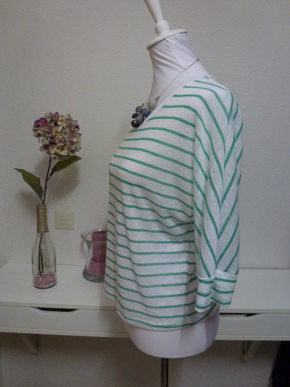 kurzärmeliger Pulli/Pullover in Gr. 36