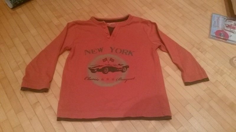 Vertbaudet Langarmshirt Auto