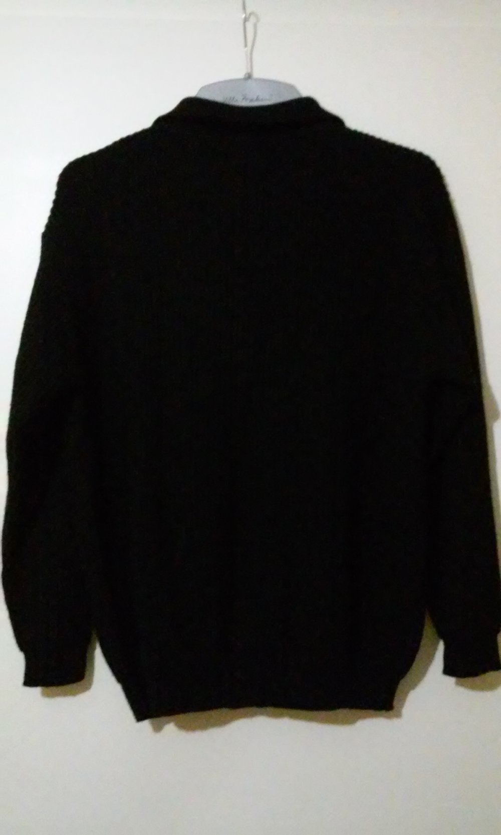 Winterpullover Pulli Rolli schwarz