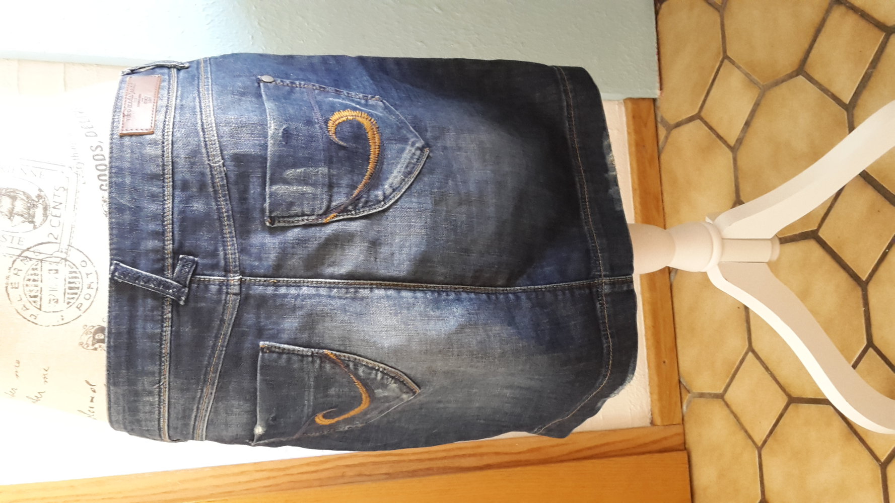 Veromoda Jeansrock Destroied optik 