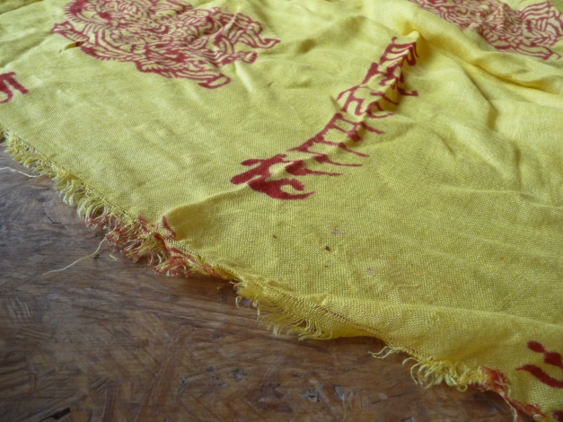  Schal Tuch ethno indisch Muster goa hippie 