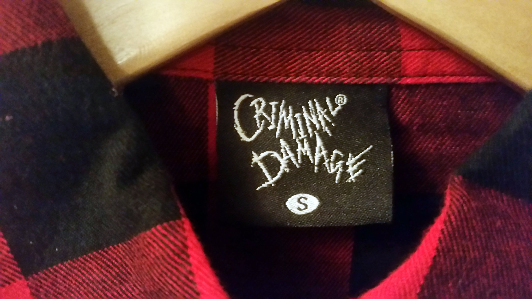 Bluse Criminal Damage Rockabilly Psychobilly Gr. S