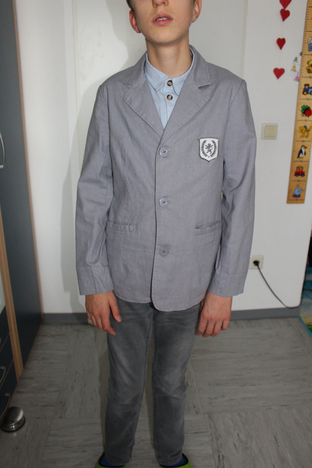 267. Sakko/Jacket von Vertbaudet, Gr. 140, 10 Jahre