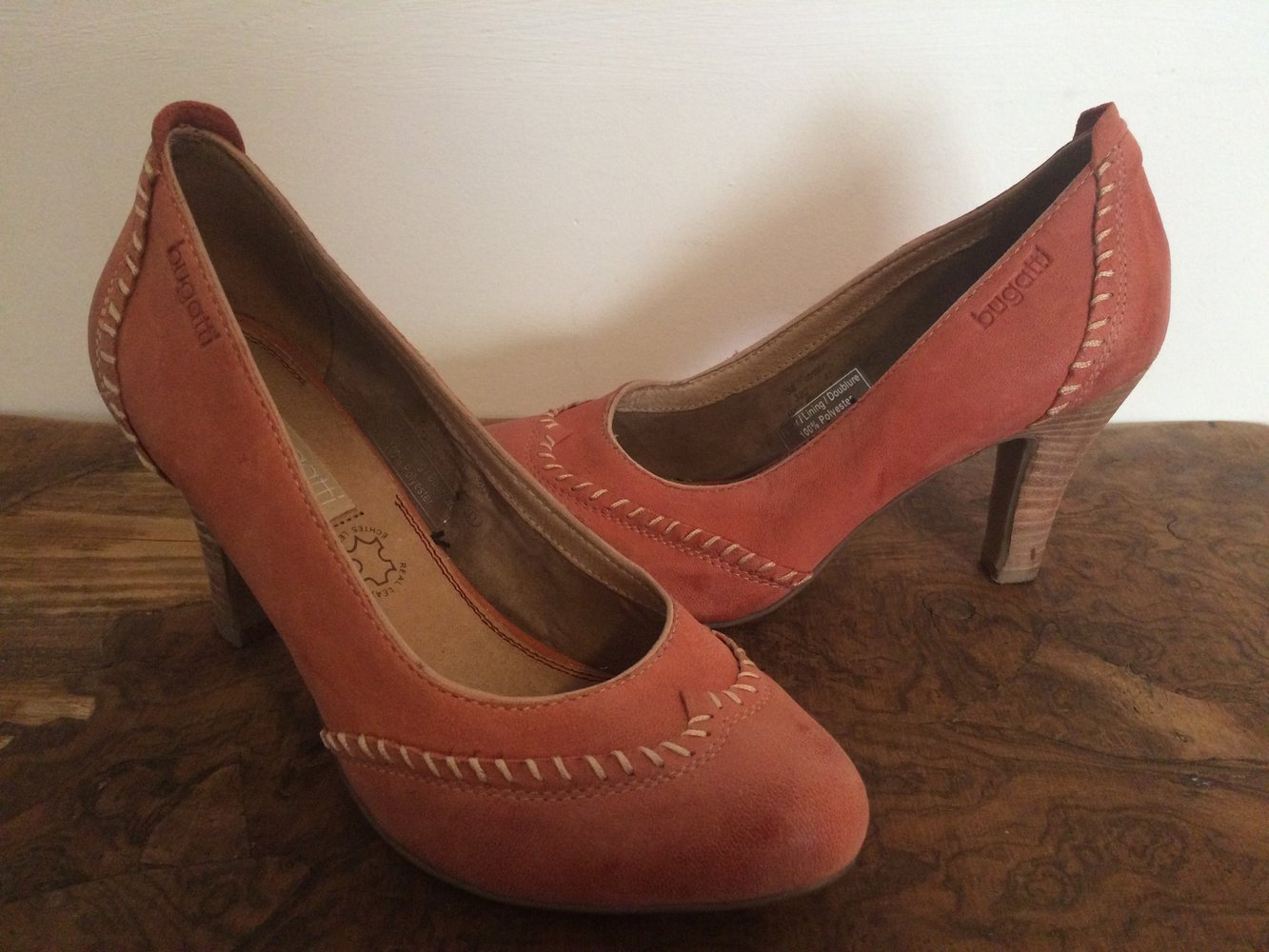 Bugatti Traci Pump/Heel rosa lachs