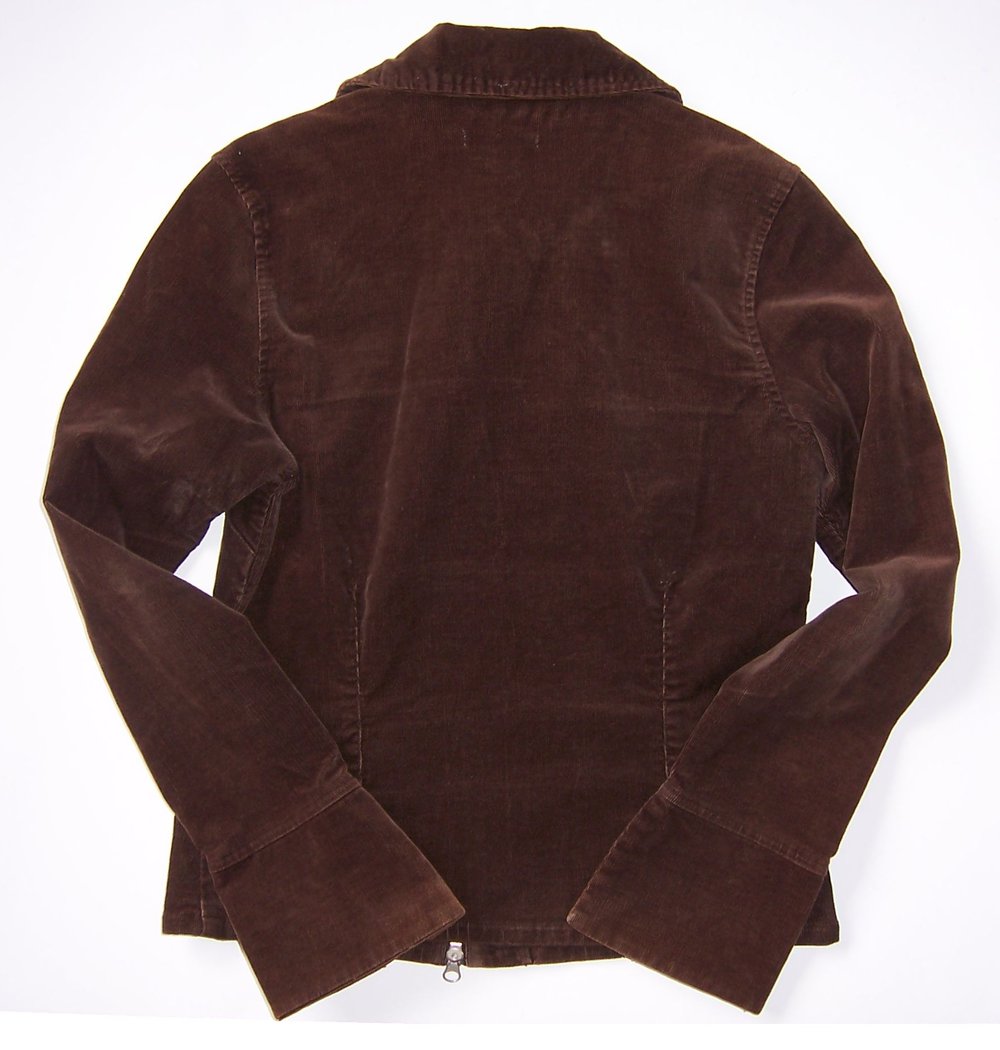 AMISU Damen Cordjacke braun, Gr. S