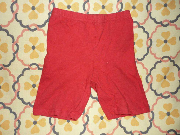 Radlerhosen Shorts * 116 * rot * 
