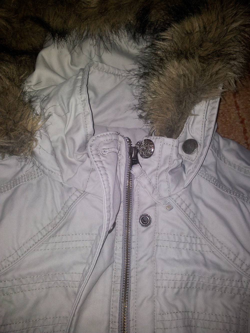 Jacke Winterjacke  Cordon Jeans Company Gr. M hellgrau