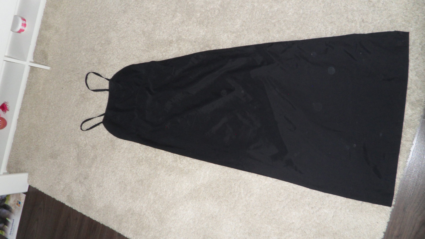 Schwarzes Maxikleid von Zero in Gr. 38/ 40 - rückenfrei - wunderschön - 