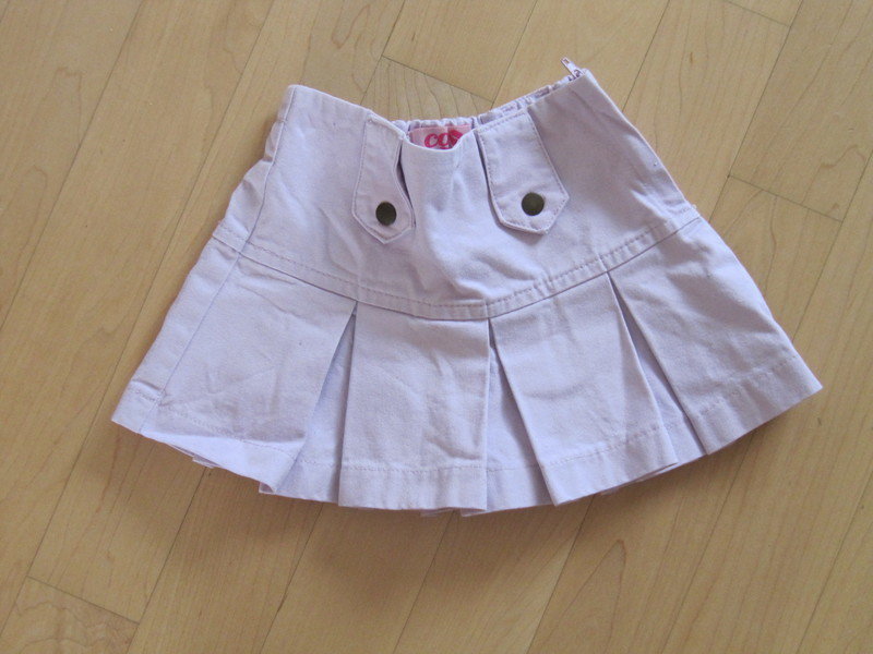 Süßer Rock flieder mit Kelterfalten Gr.92