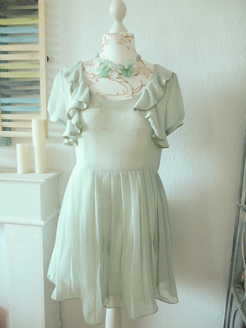 Mint Feen Kleid von Max C London 40