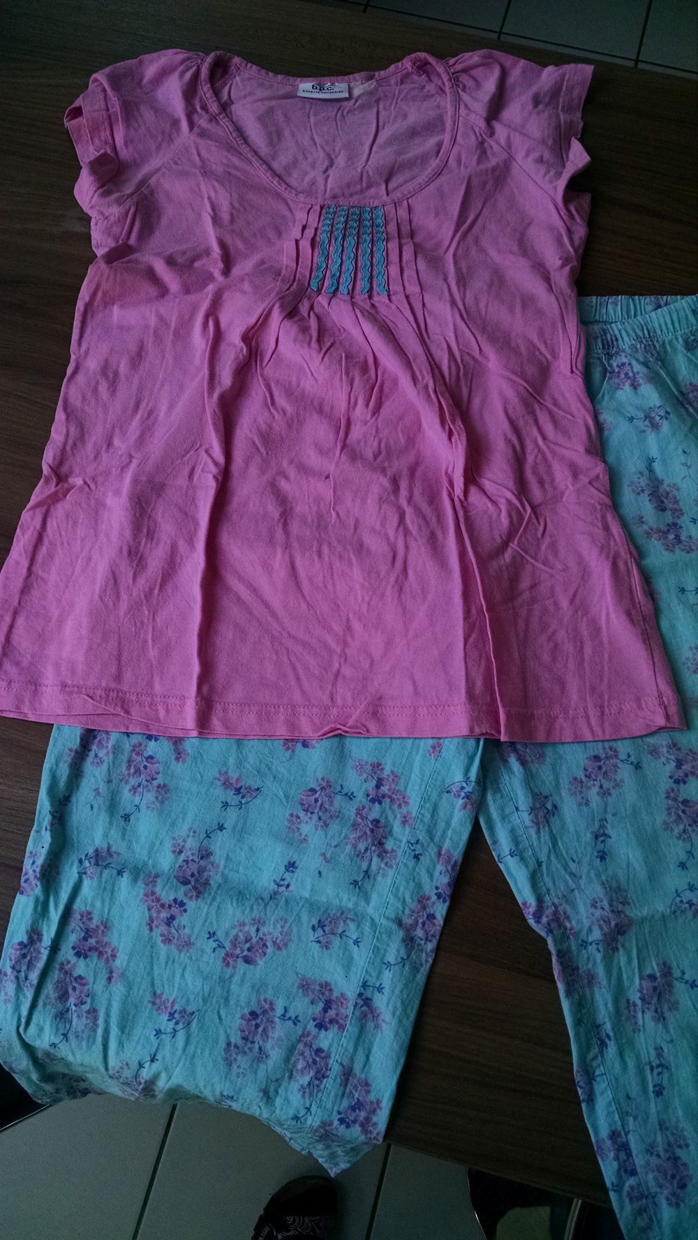 Sommerlicher Capripyjama Gr. M