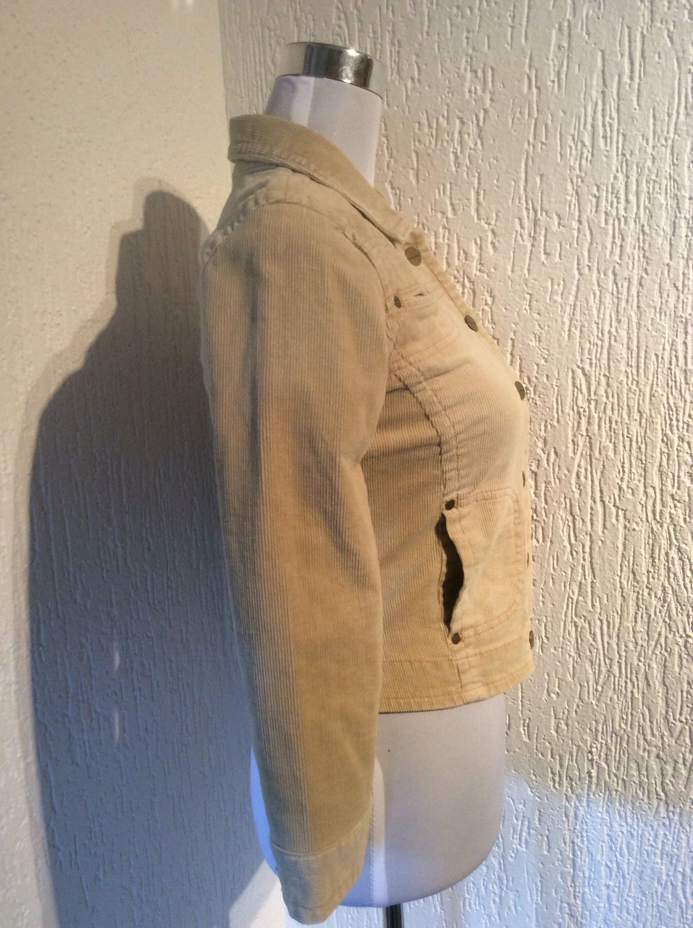 Abercrombie Kord Jacke Damen Kordjacke neu kurzer Schnitt 