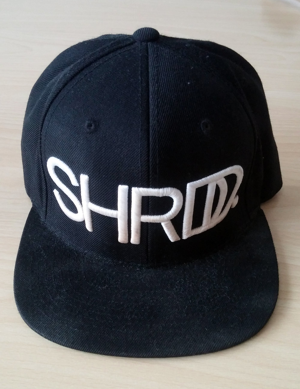 SHRDD Black Snapback Cap