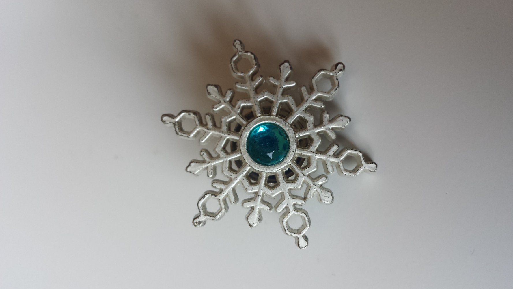 Anstecker Eisflocke Schnee Winter Eis