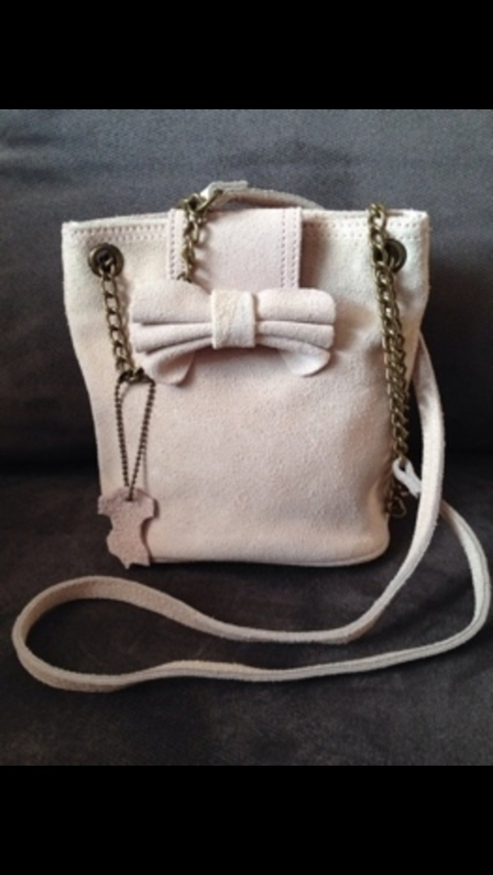 Tasche aus Wildleder