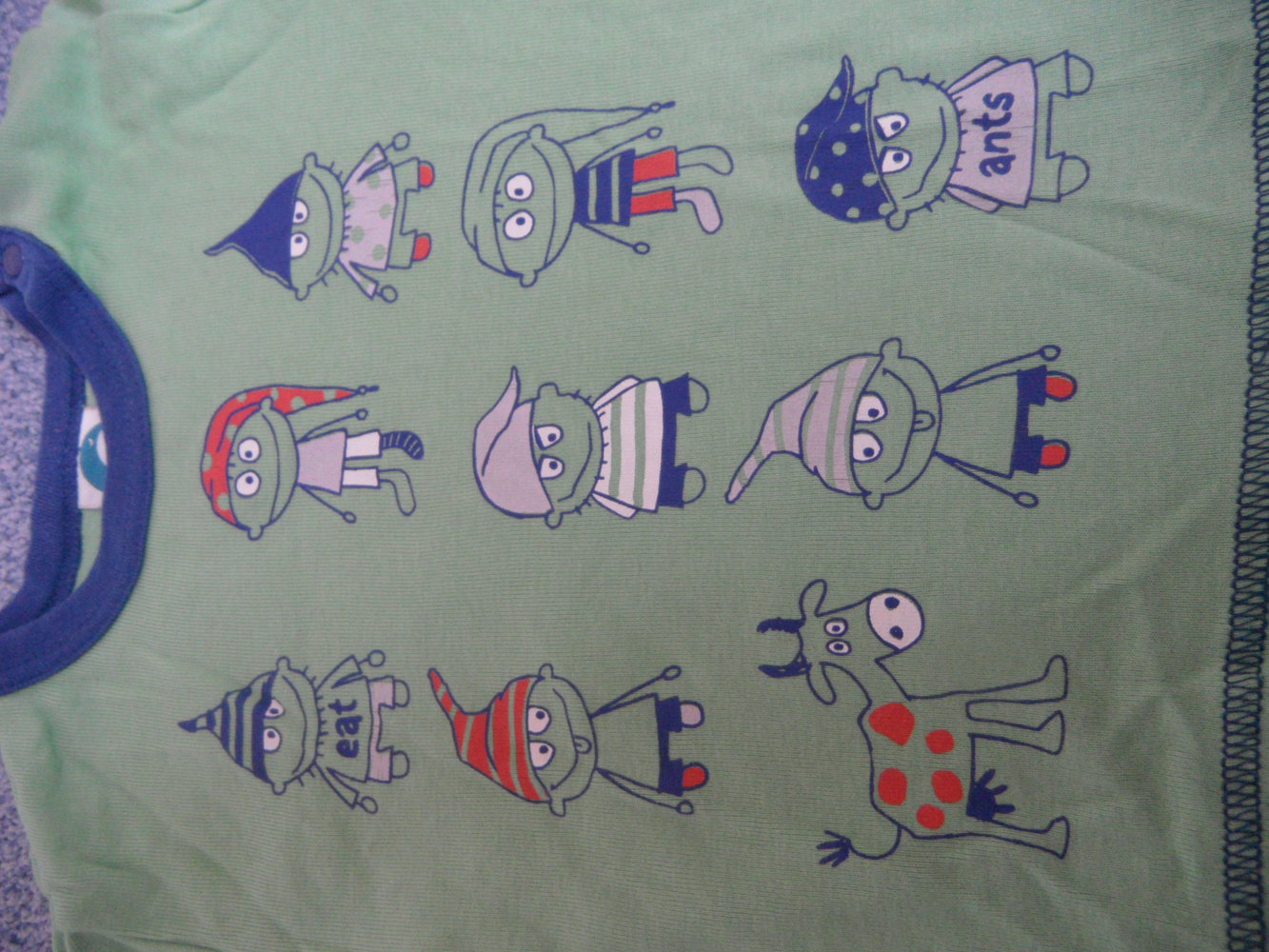 Eat Ants megasüßes Langarmshirt mit Zwergen