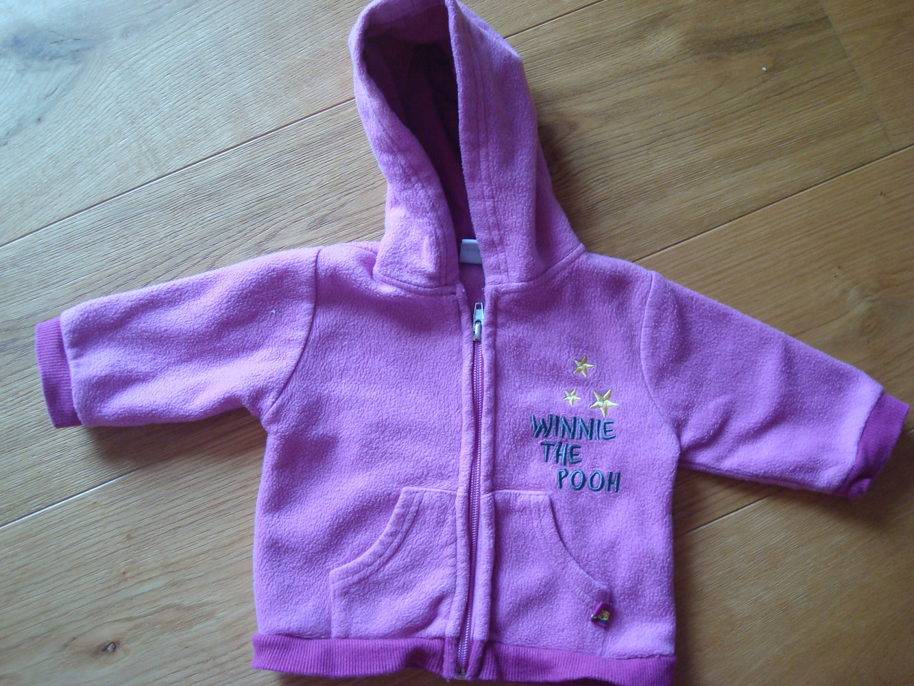 süße Jacke mit Winnie Pooh Gr. 62/68