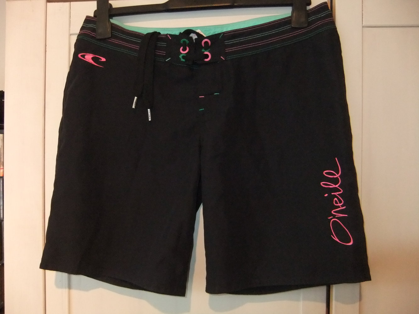Damen Schwimm Shorts O`neill schwarz Bikini Surfen Gr. 40 L 