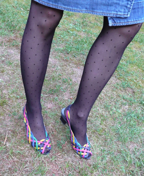 Bally 80er Vintage Peeptoes Slingbacks Sandaletten Gr. 36 bunt