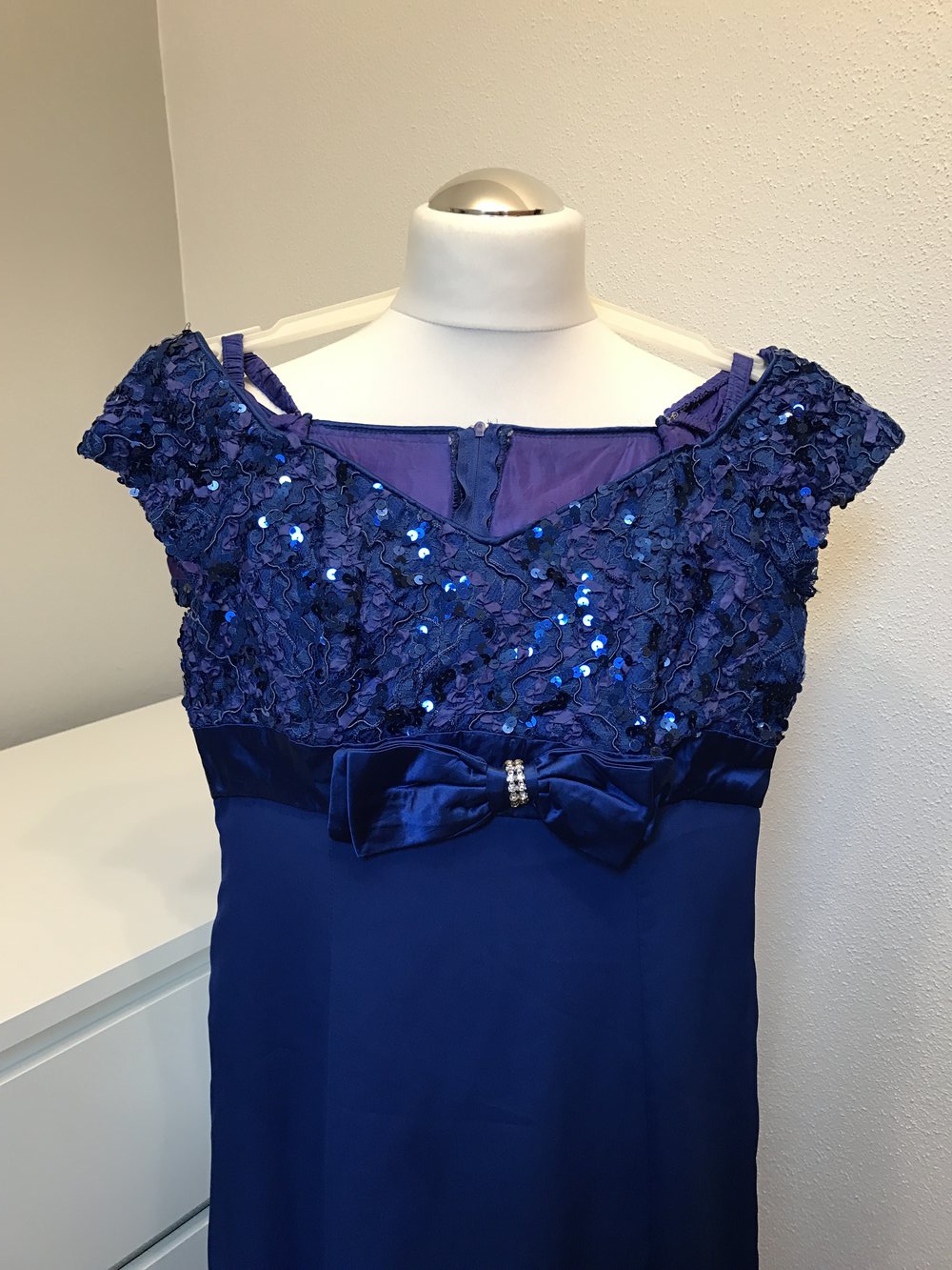 *Schönes auffälliges Abendkleid von Speed in der Gr.S*