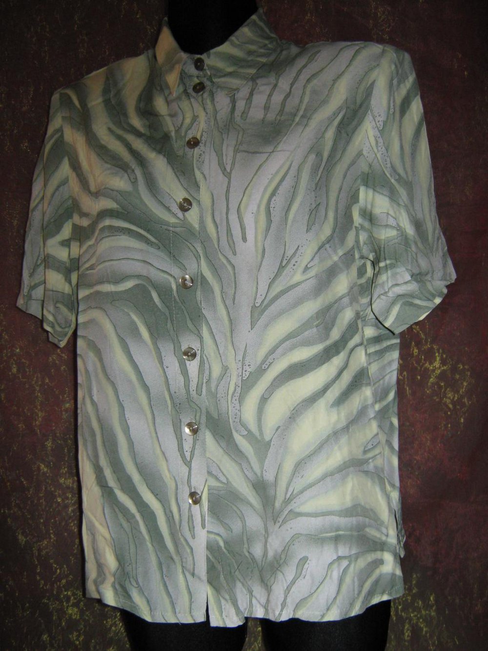 NEU* Business * Freizeit * Seiden- Georgette * Hemd- Bluse 