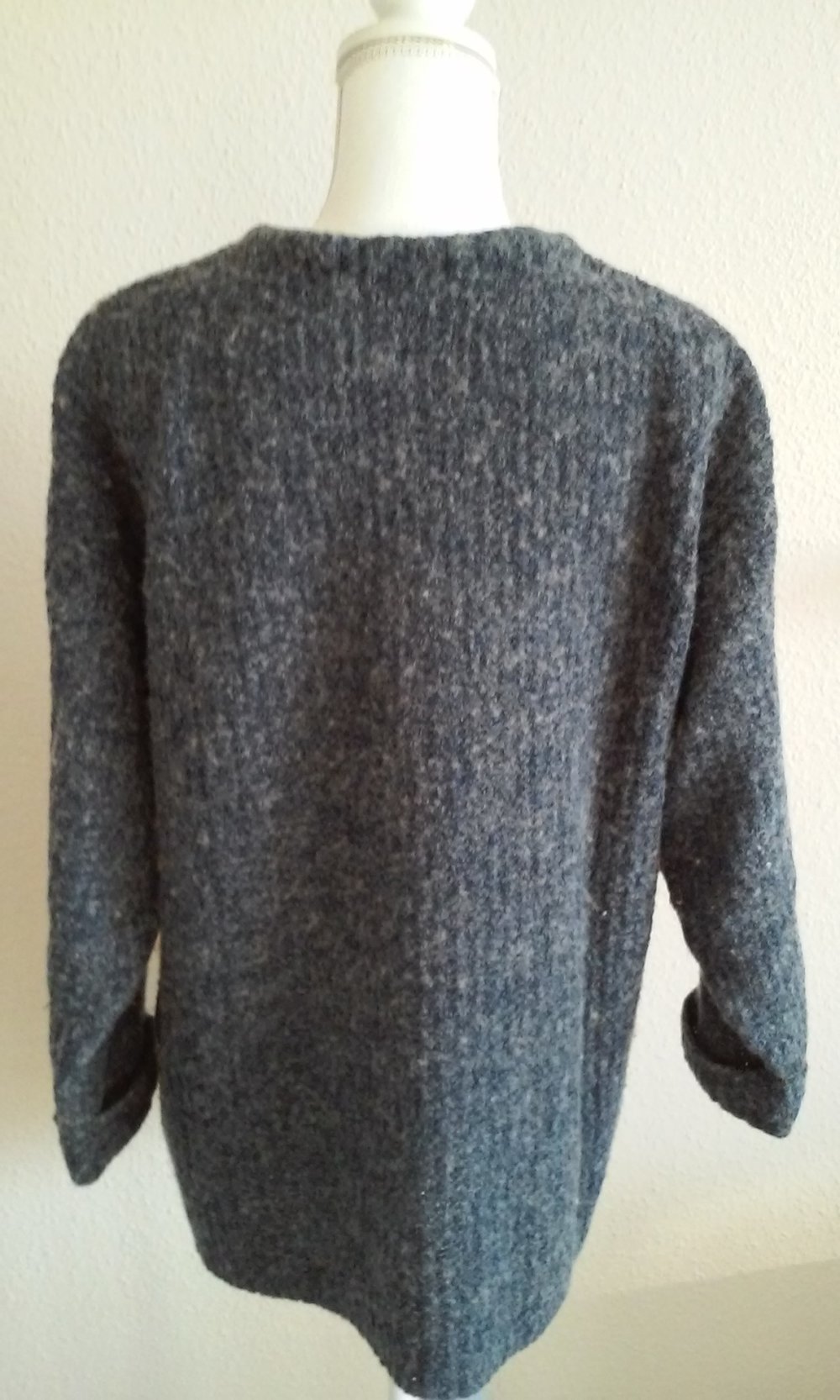 Pullover Pulli Überzieher in Jeansblau