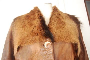   Extravagante   Edle Lederjacke  Jäckchen  Trendi