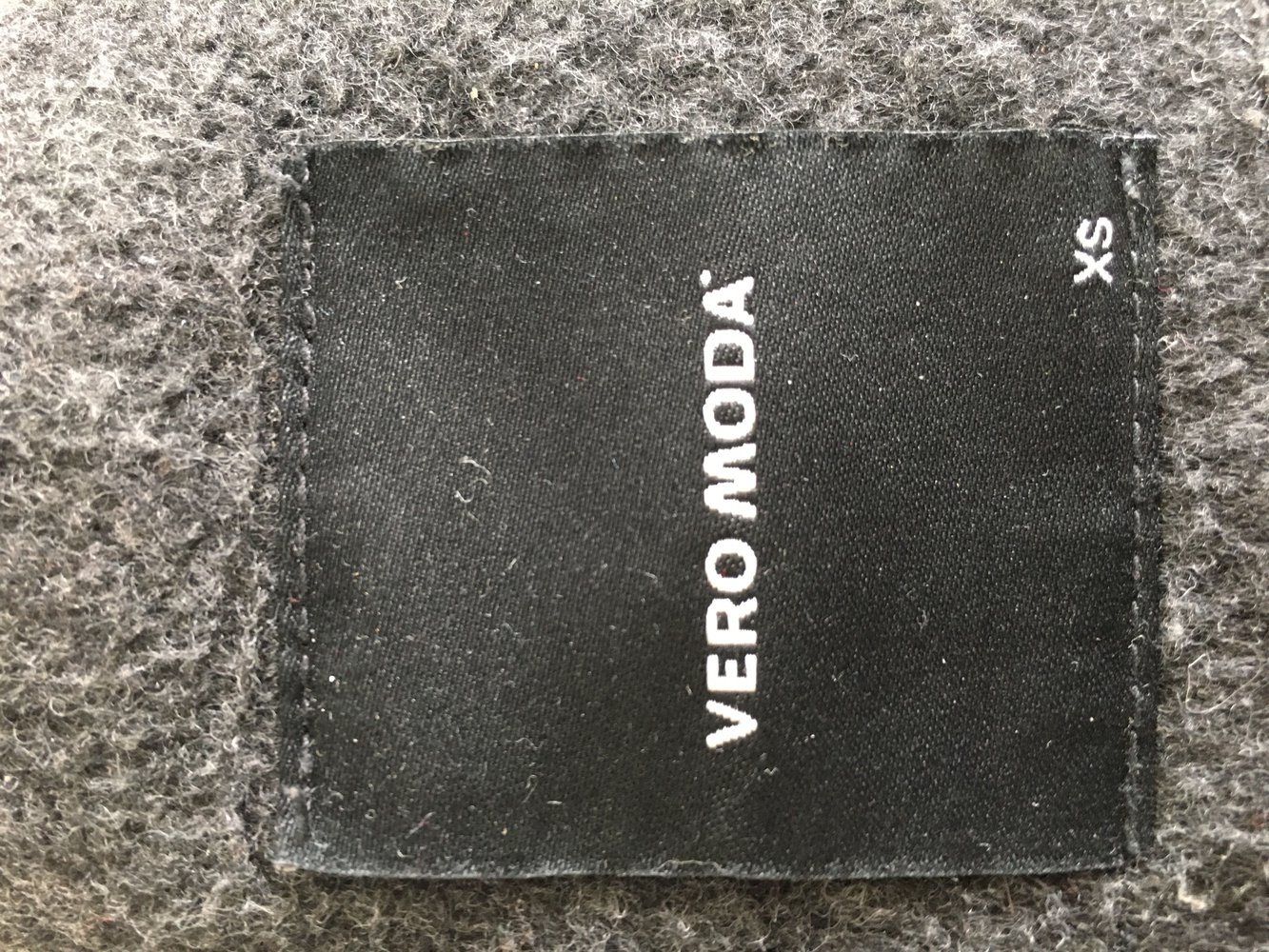 Mantel | Grau Dunkelgrau | Vero Moda | Großer Kragen | Wollmantel | Coleman Jacket 