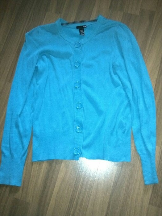 Türkise Strickjacke von H&M