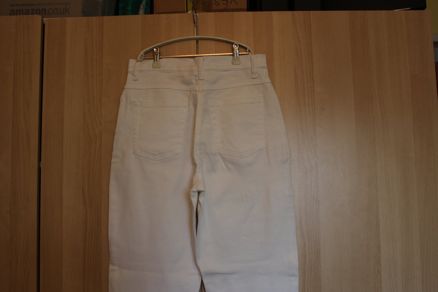 156. Chinos von Marcel Clair, weiß, Gr. 38