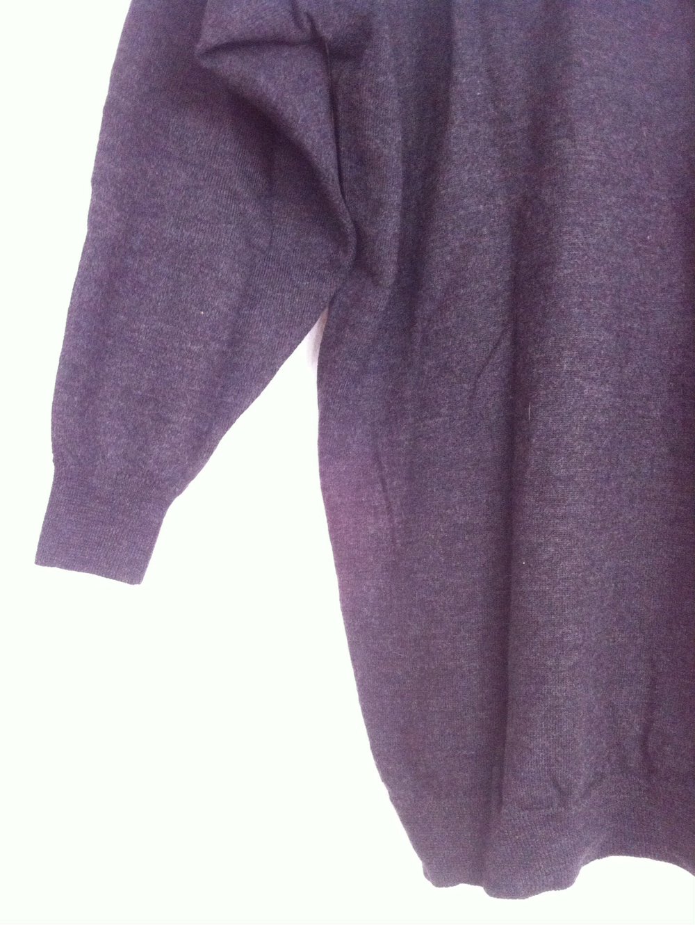 Strickpullover Rollkragen dunkelgrau grau Longpullover Pulli gestrickt warm weich kuschelig Pulloverkleid oversize Schurwolle Merinowolle Wolle Herbst Winter 