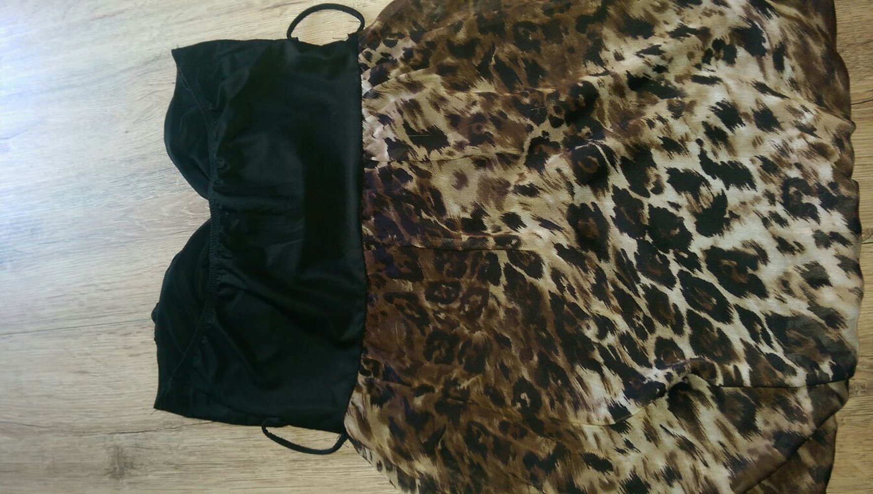 partyshirt, leoprint, JaniferTaylor, Gr. 38, Punk, Emo, m. Gürtel