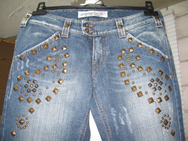 *** Herrlicher Anblick ~ Met Jeans ~ Nieten ~ Used Look ***k ** 