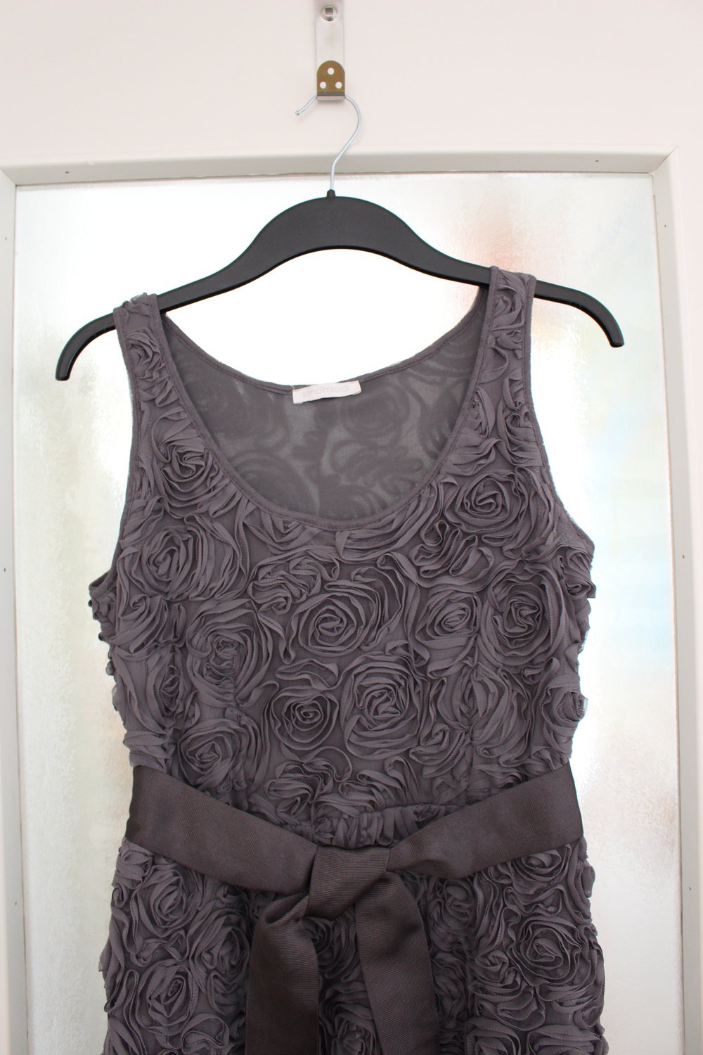 89. Neues Kleid von Promod, dunkelgrau, Gr. 36/38