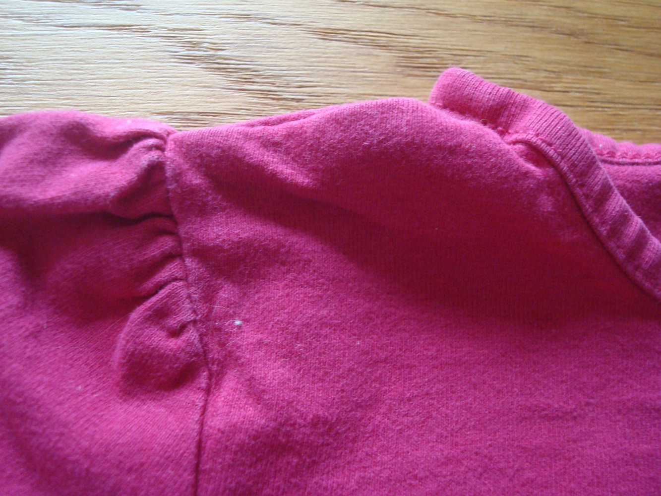 Langarmshirt, Shirt, Pullover Dunkelpink